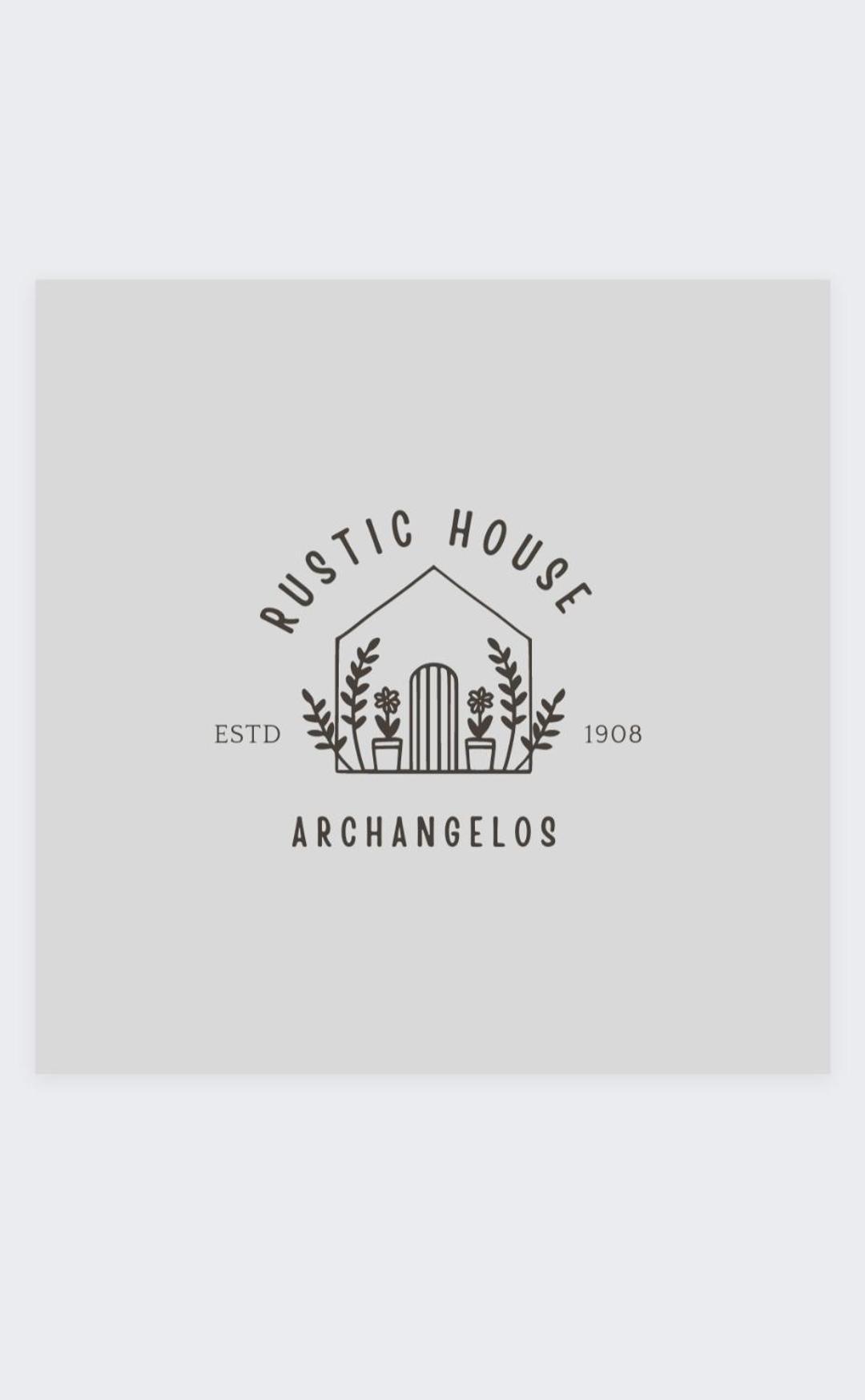 Rustic House Archangelos Archangelos  Exteriör bild